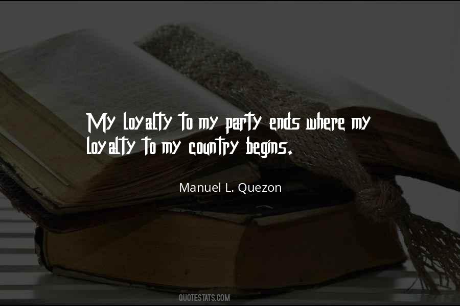 Manuel L. Quezon Quotes #90514