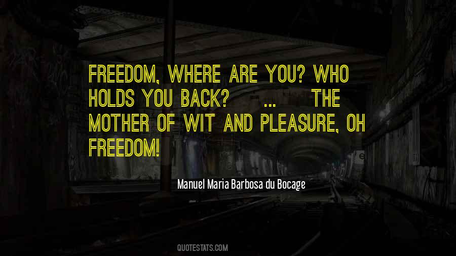 Manuel Maria Barbosa Du Bocage Quotes #34335