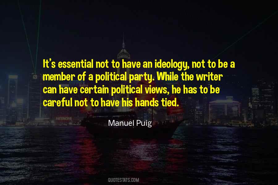 Manuel Puig Quotes #1390697