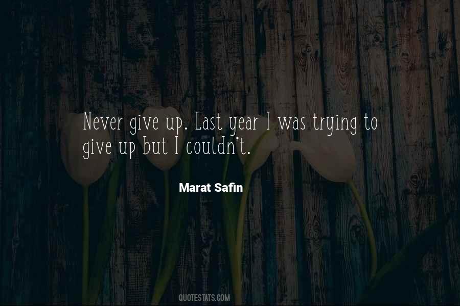 Marat Safin Quotes #1483494