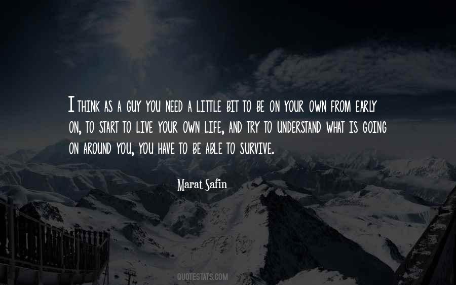 Marat Safin Quotes #848016