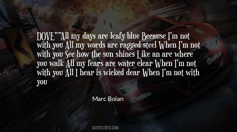 Marc Bolan Quotes #264350