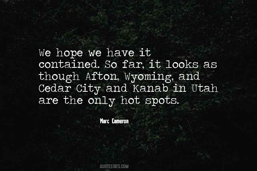 Marc Cameron Quotes #456874