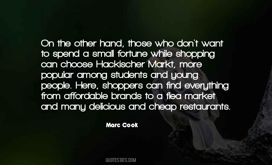 Marc Cook Quotes #1733674 Marc Cook Quotes #1733674