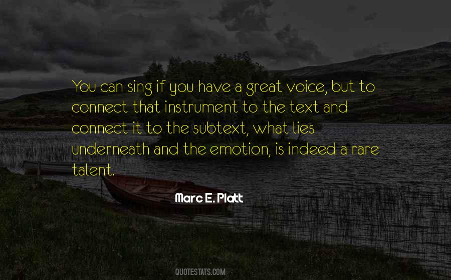 Marc E. Platt Quotes #747009