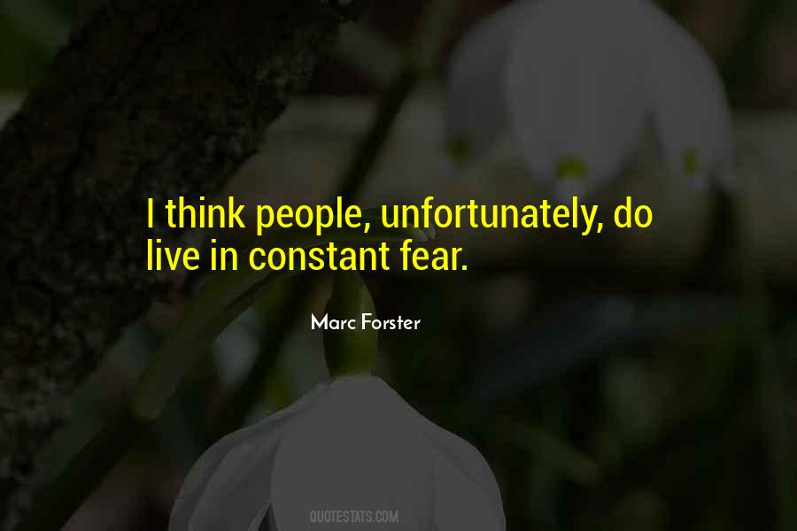 Marc Forster Quotes #149431