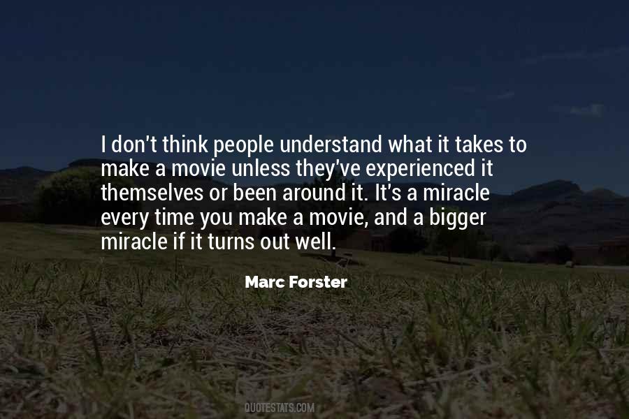 Marc Forster Quotes #1674882