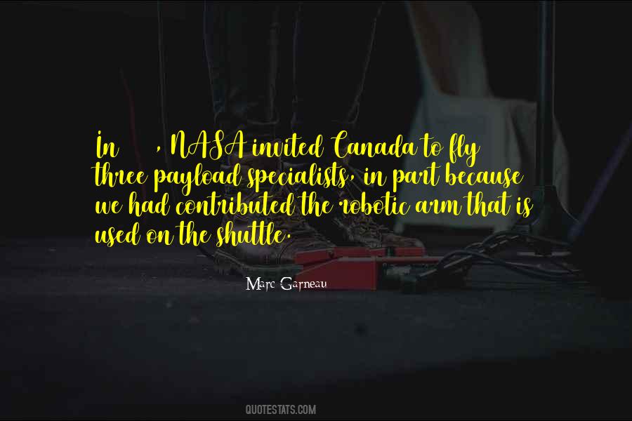 Marc Garneau Quotes #313445