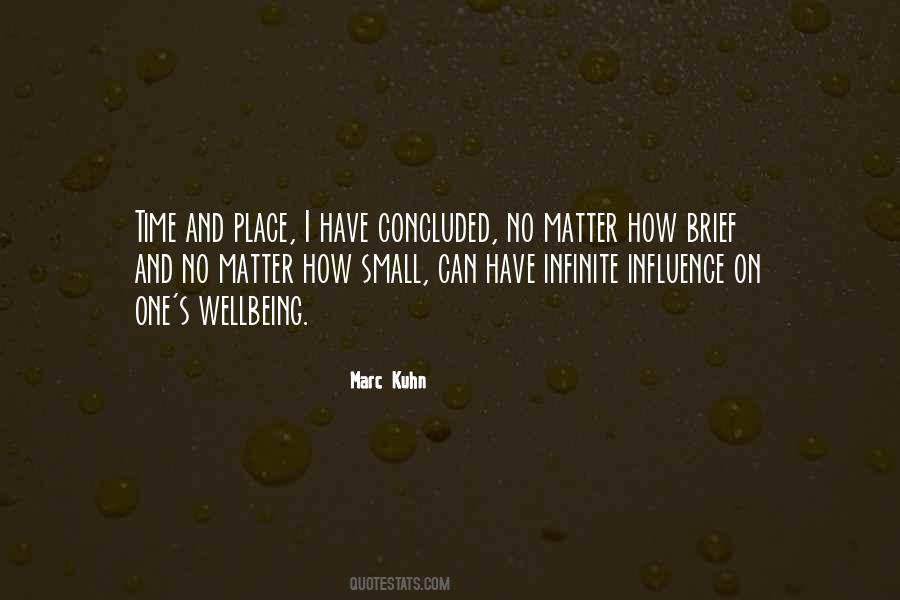 Marc Kuhn Quotes #1493721