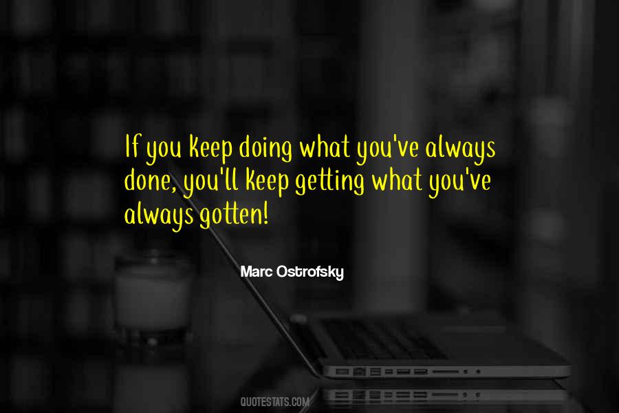 Marc Ostrofsky Quotes #247400