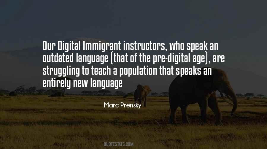 Marc Prensky Quotes #210211