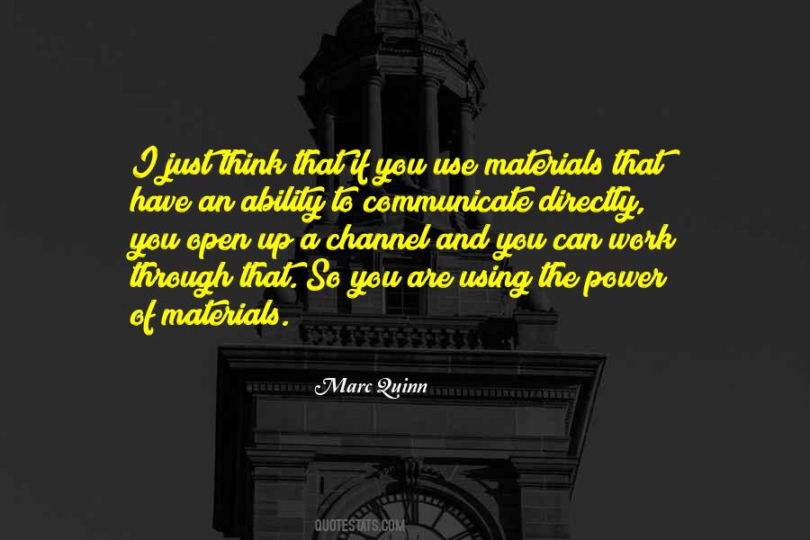 Marc Quinn Quotes #235545