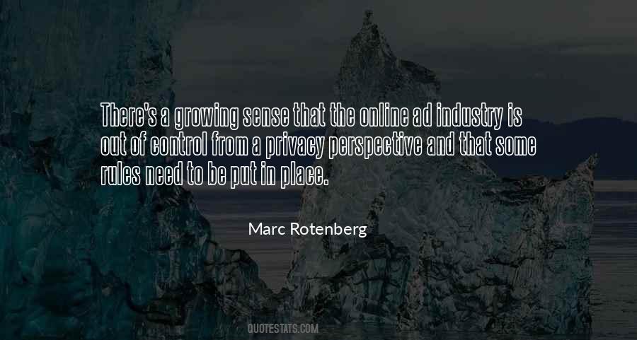 Marc Rotenberg Quotes #1030006