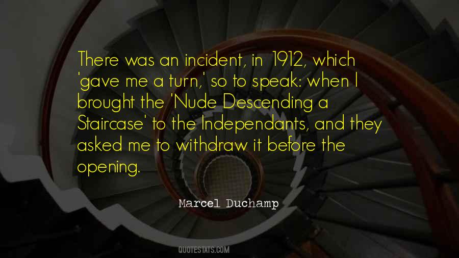 Marcel Duchamp Quotes #1571912