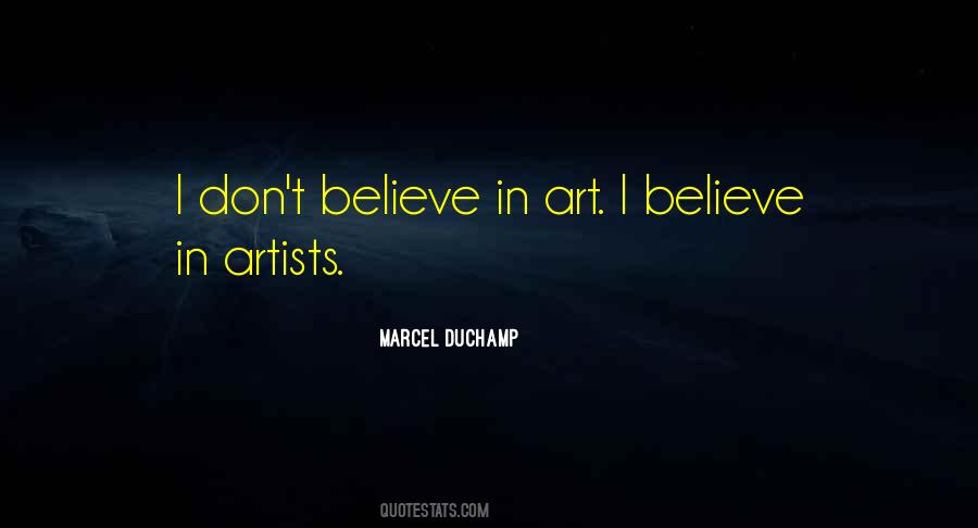 Marcel Duchamp Quotes #268132