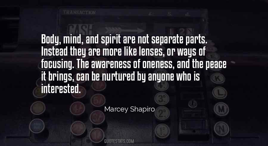 Marcey Shapiro Quotes #666049