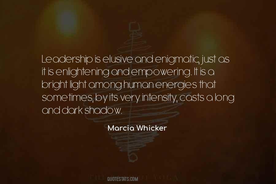 Marcia Whicker Quotes #983266