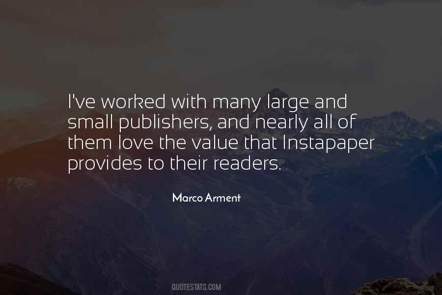 Marco Arment Quotes #183572