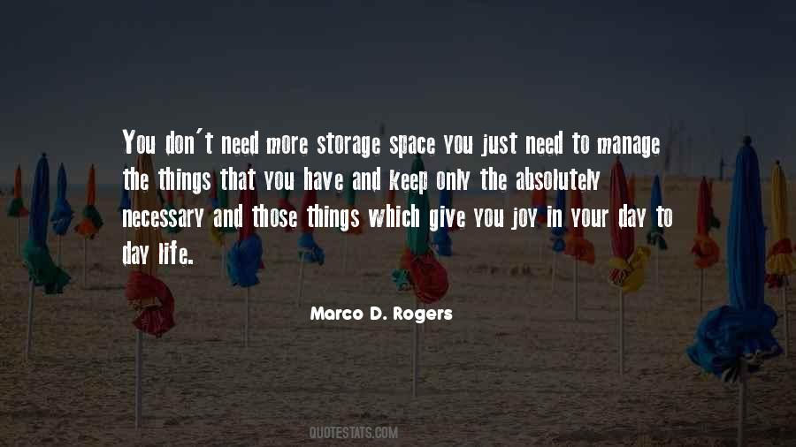 Marco D. Rogers Quotes #652813