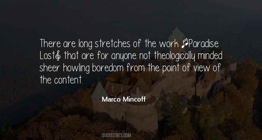 Marco Mincoff Quotes #1100789