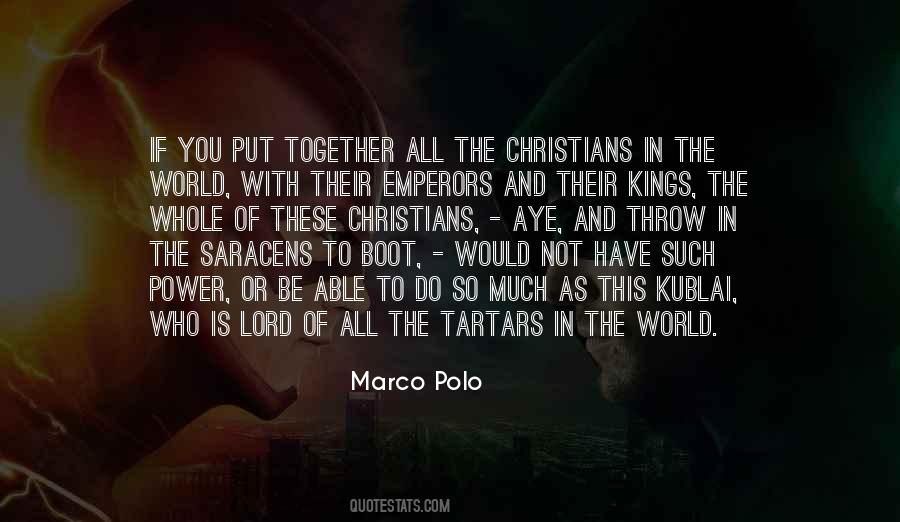 Marco Polo Quotes #1637603