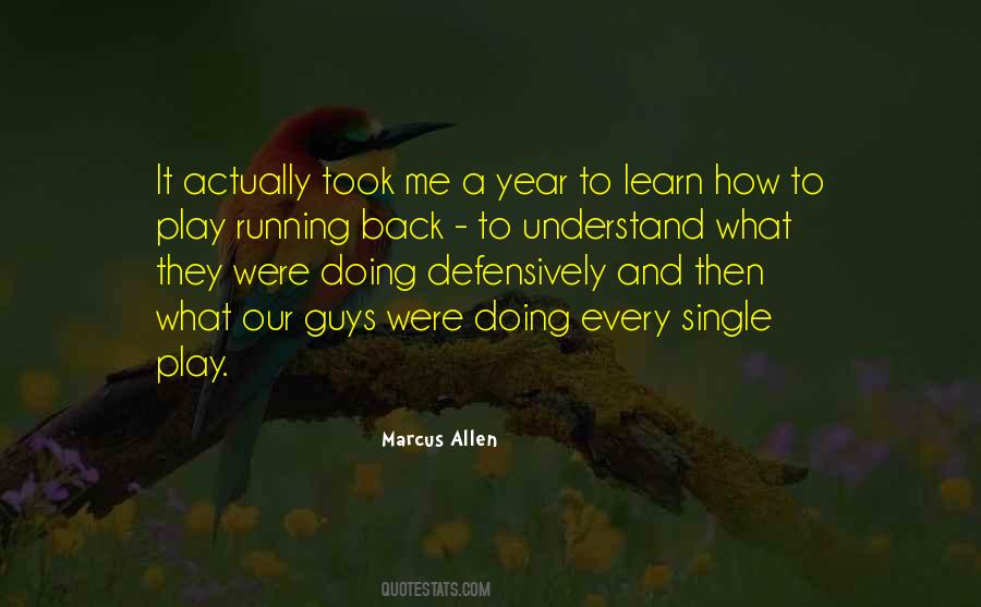 Marcus Allen Quotes #246988