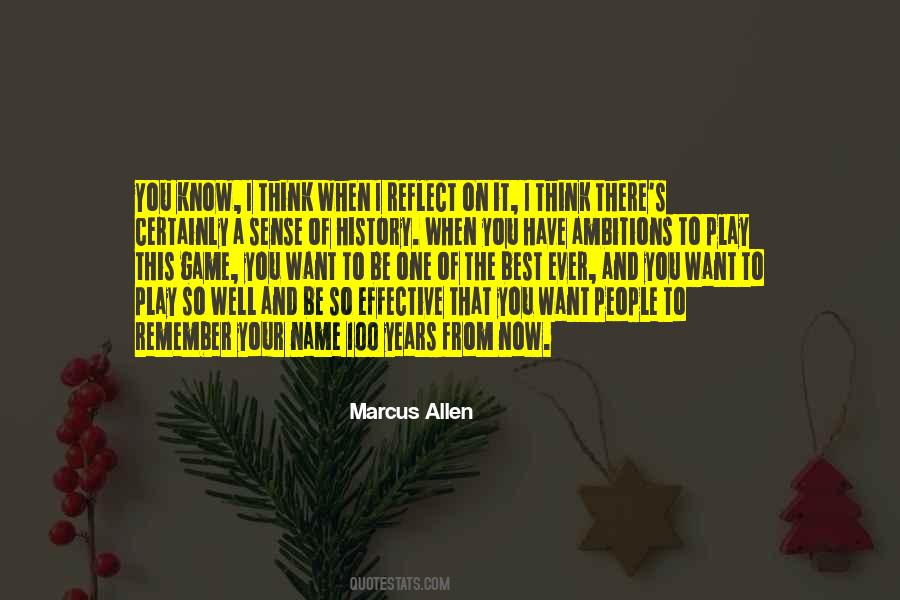 Marcus Allen Quotes #26826