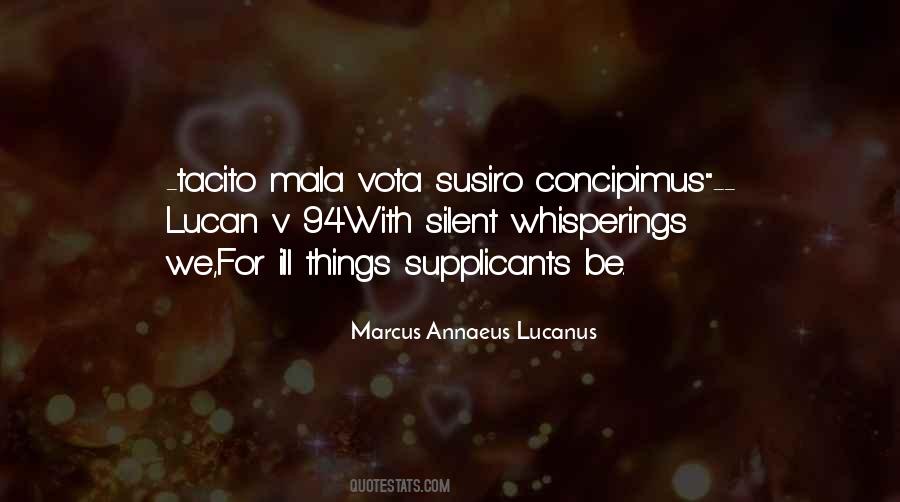 Marcus Annaeus Lucanus Quotes #408571