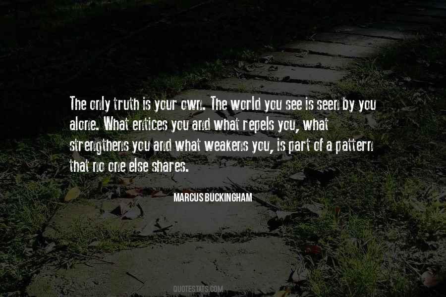 Marcus Buckingham Quotes #1221698
