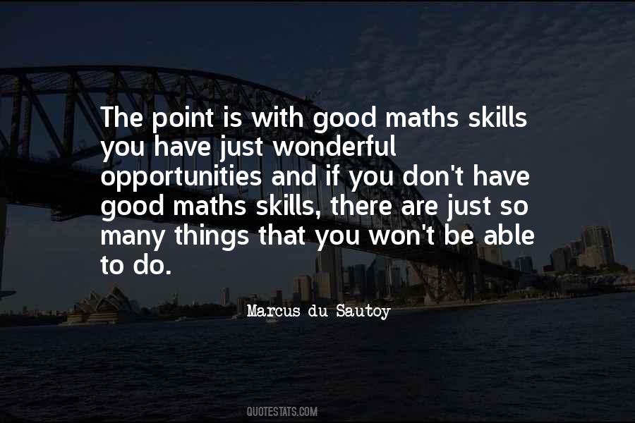 Marcus Du Sautoy Quotes #1405689