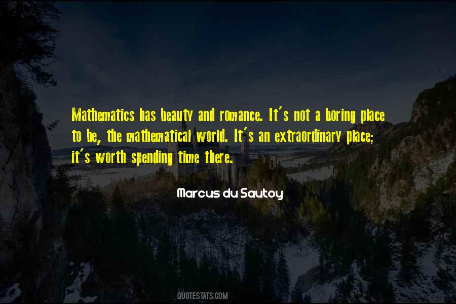 Marcus Du Sautoy Quotes #1409898