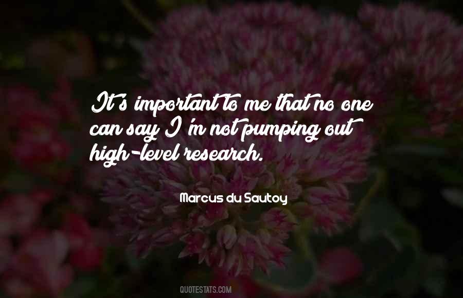 Marcus Du Sautoy Quotes #291883