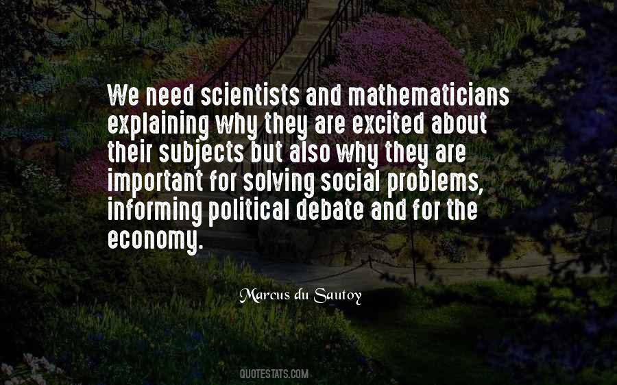 Marcus Du Sautoy Quotes #714053