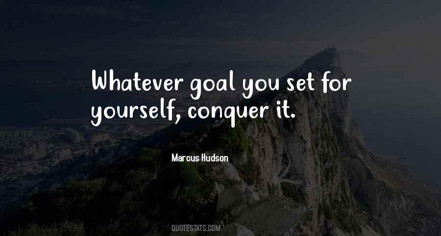 Marcus Hudson Quotes #1559050