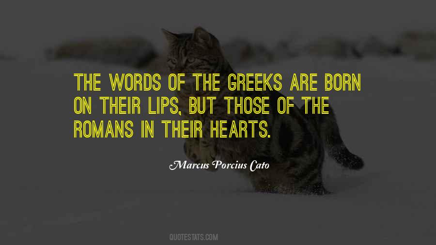 Marcus Porcius Cato Quotes #769023