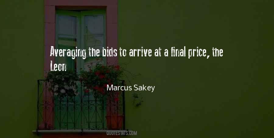 Marcus Sakey Quotes #449674