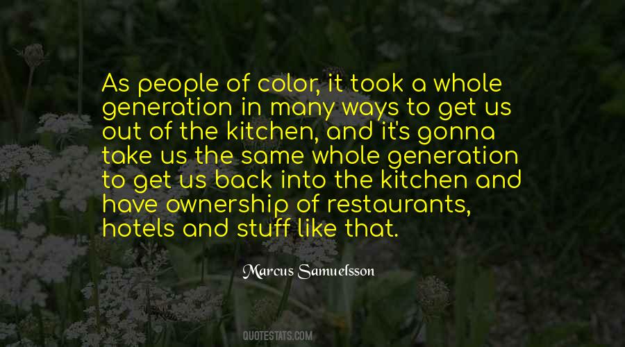 Marcus Samuelsson Quotes #895804