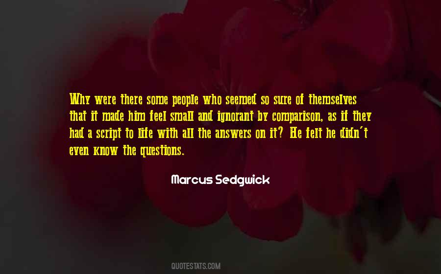 Marcus Sedgwick Quotes #1765221