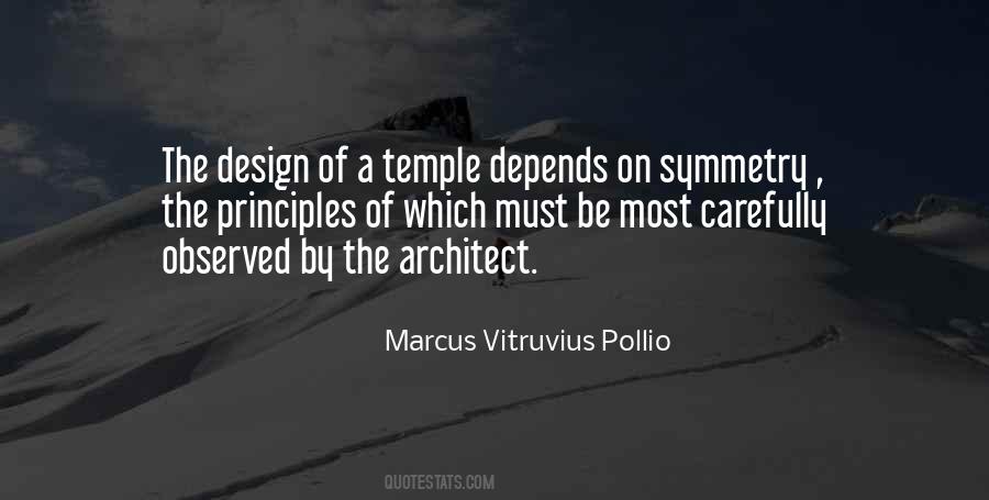 Marcus Vitruvius Pollio Quotes #1778248