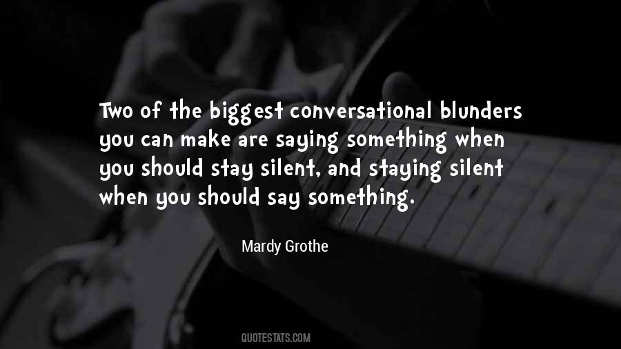 Mardy Grothe Quotes #275053