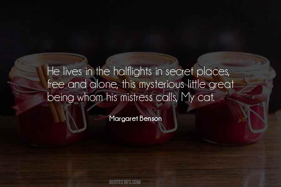 Margaret Benson Quotes #1378495