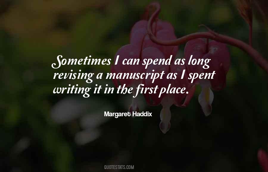 Margaret Haddix Quotes #179258