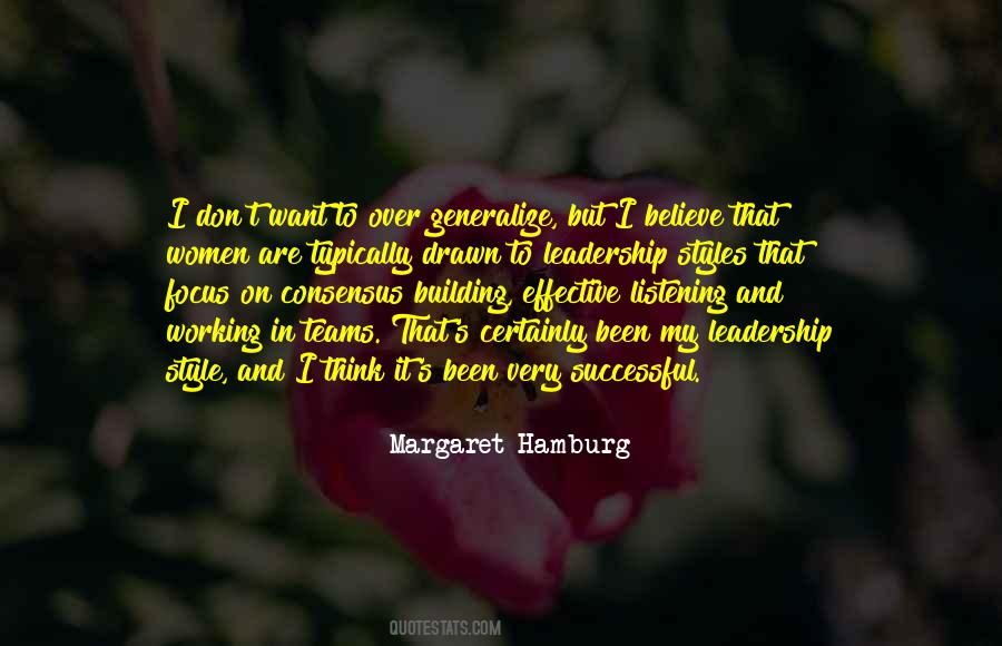 Margaret Hamburg Quotes #698433