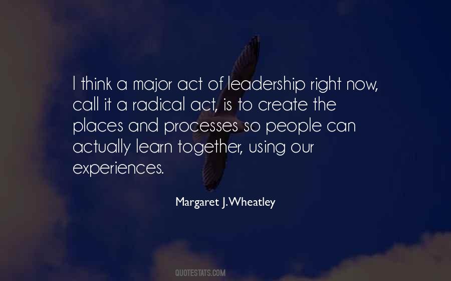 Margaret J. Wheatley Quotes #1362181