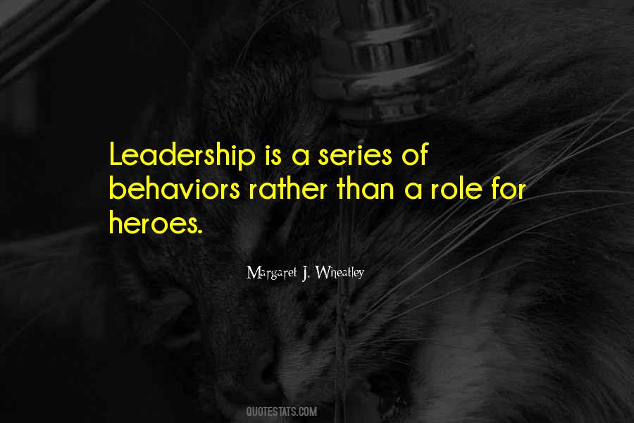 Margaret J. Wheatley Quotes #366440