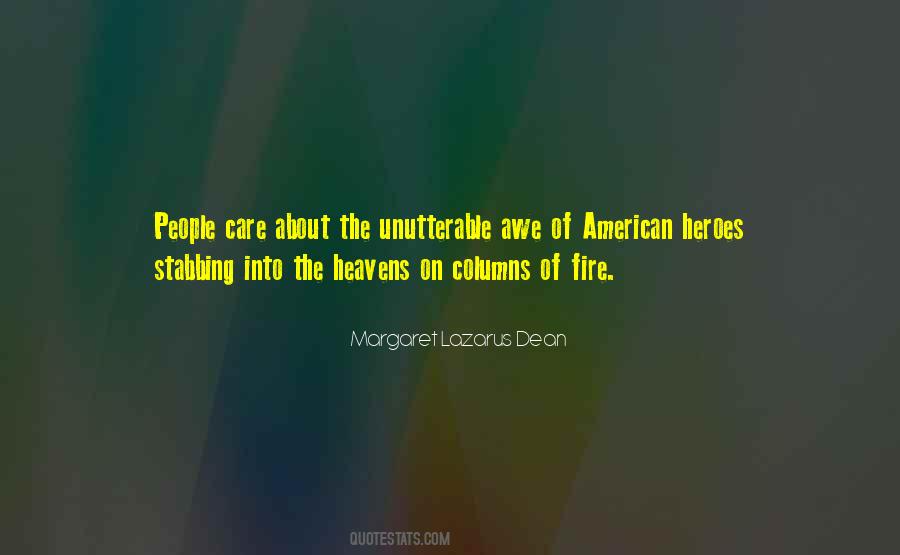 Margaret Lazarus Dean Quotes #774655