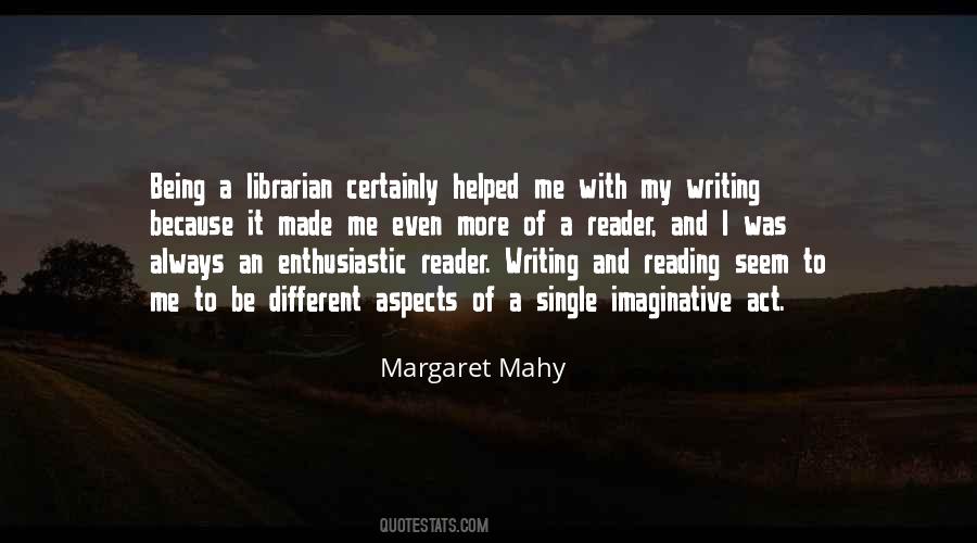Margaret Mahy Quotes #1268307