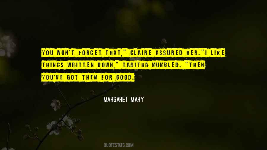 Margaret Mahy Quotes #1356736