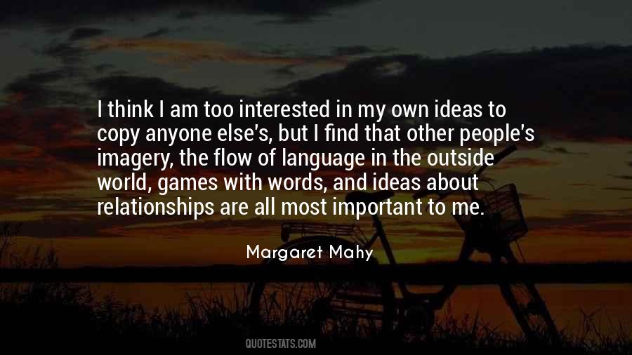 Margaret Mahy Quotes #194607