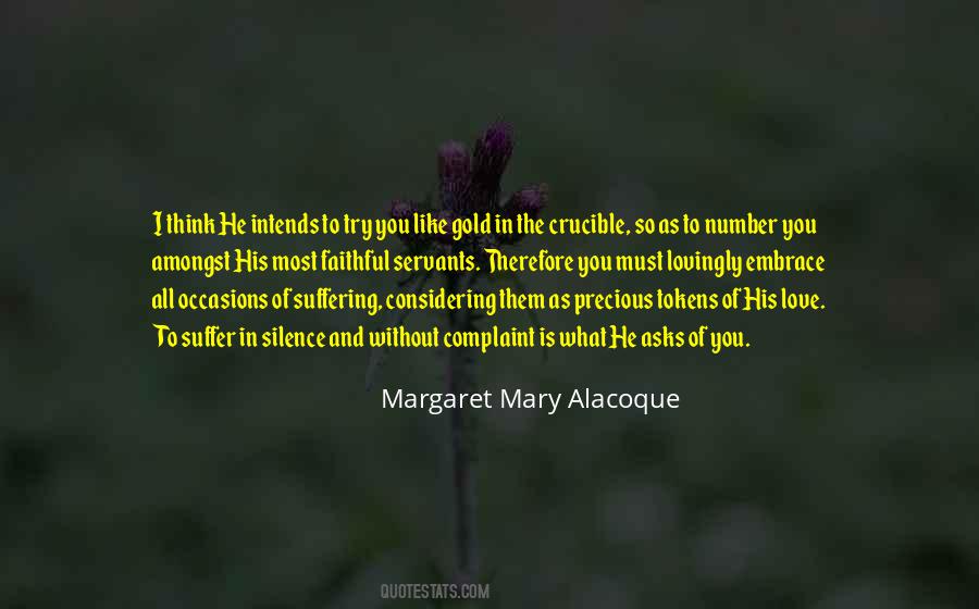 Margaret Mary Alacoque Quotes #1488180